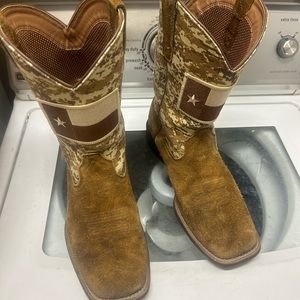 Ariat Sport Patriot Texas Camo Cowboy Boots